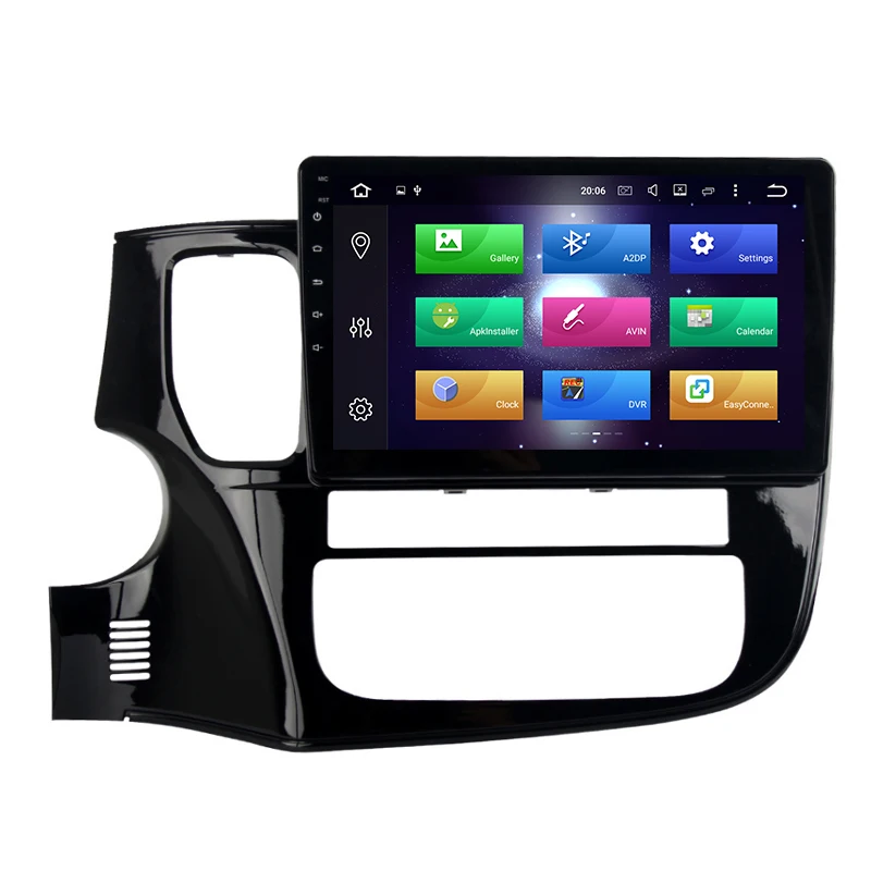 Aoluoya IPS 4G RAM 32 gom Octa Core Android 8 0 автомобильный DVD плеер радио GPS навигация для Mitsubishi