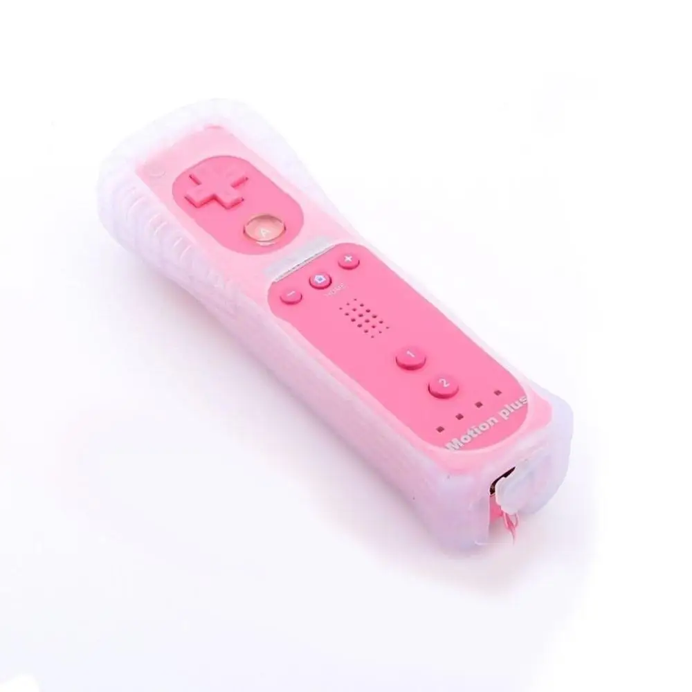Option2 2 в 1 для nintendo wii Встроенный Motion Plus беспроводной пульт дистанционного управления Nunchuck Геймпад Джойстик видео игровые аксессуары - Цвет: Option2