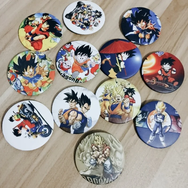 48 шт./лот dragon ball знак вечерние мешок подарка украшения брошь пользу украшение
