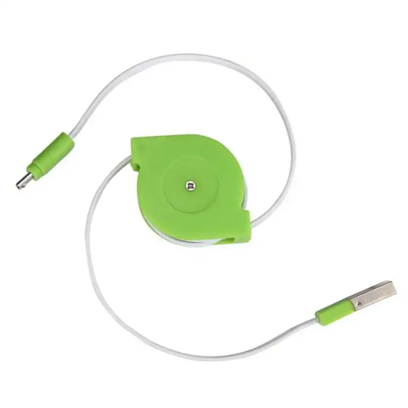 Del много цветов 90 см V8 USB эластичное зарядное устройство Micro кабель для зарядки