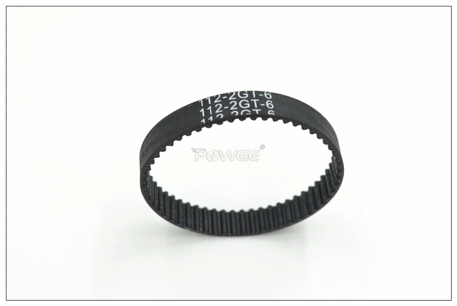 POWGE 96 98 100 102 104 106 108 110 112 GT2 зубчатый ремень W = 3/6/9 мм 2GT замкнутому циклу синхронного