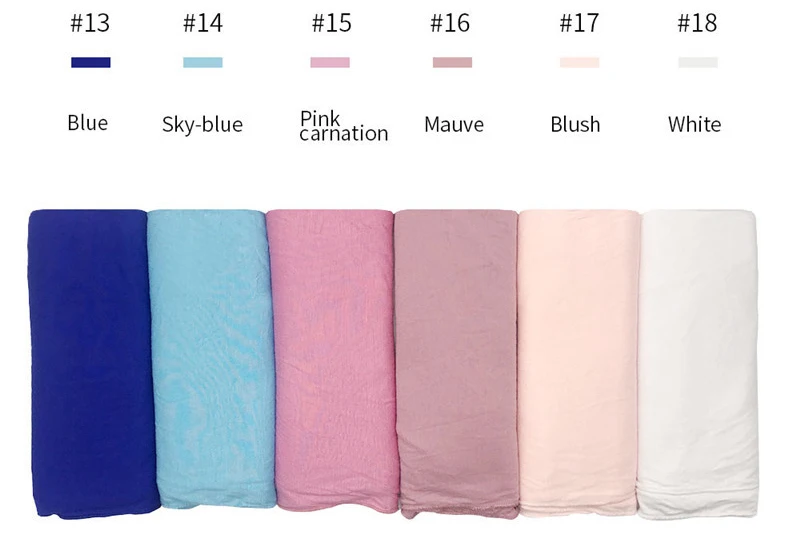 60*170cm Muslim women Soft Cotton modal hijab scarf islamic jersey headscarf hijab femme musulman Arab headwrap turban clothing