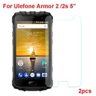 Закаленное стекло для Ulefone Armor 2 2 S, защита экрана, Взрывозащищенная защитная стеклянная пленка для переднего стекла Ulefone Armor 2 S 2 S 2 шт.