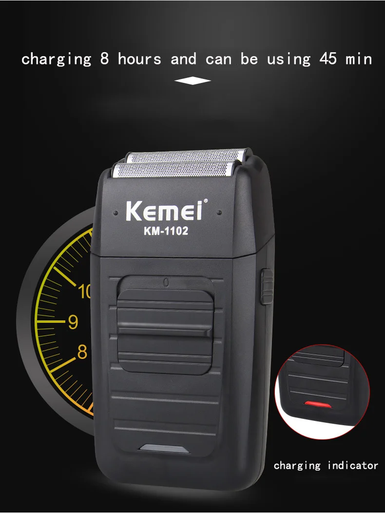 Kemei профессиональная машинка для стрижки волос электрическая Беспроводная Мужская машинка для стрижки бороды Парикмахерская Машинка для стрижки волос Инструменты для укладки волос