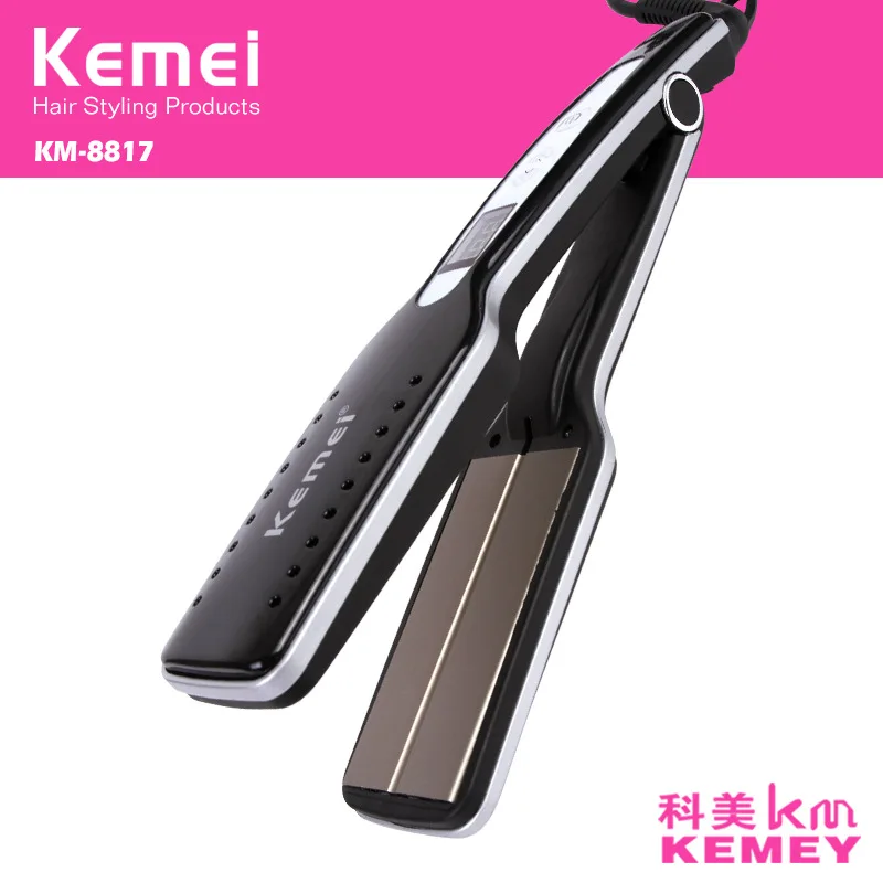 

Выпрямитель для волос Kemei, инструменты для укладки, профессиональный плоский утюжок, щипцы для завивки волос, утюжок для выпрямления волос
