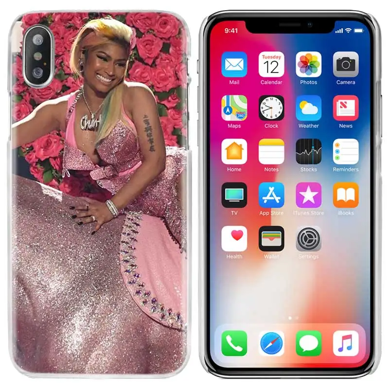 Nicki Minaj мой queen Мода чехол Clear Жесткий ПК для iPhone XS Max XR 7 8 6 6s плюс X 5 5S SE 5C 4 4S Coque Fundas