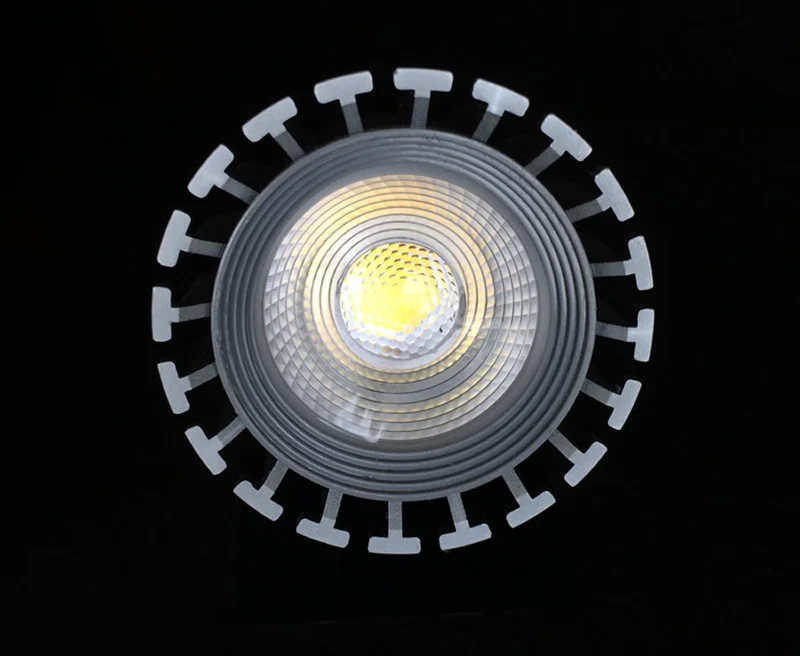 Супер яркая светодиодная лампа MR16 GU10 COB с регулируемой яркостью 7 Вт AC85 265V или 12 В