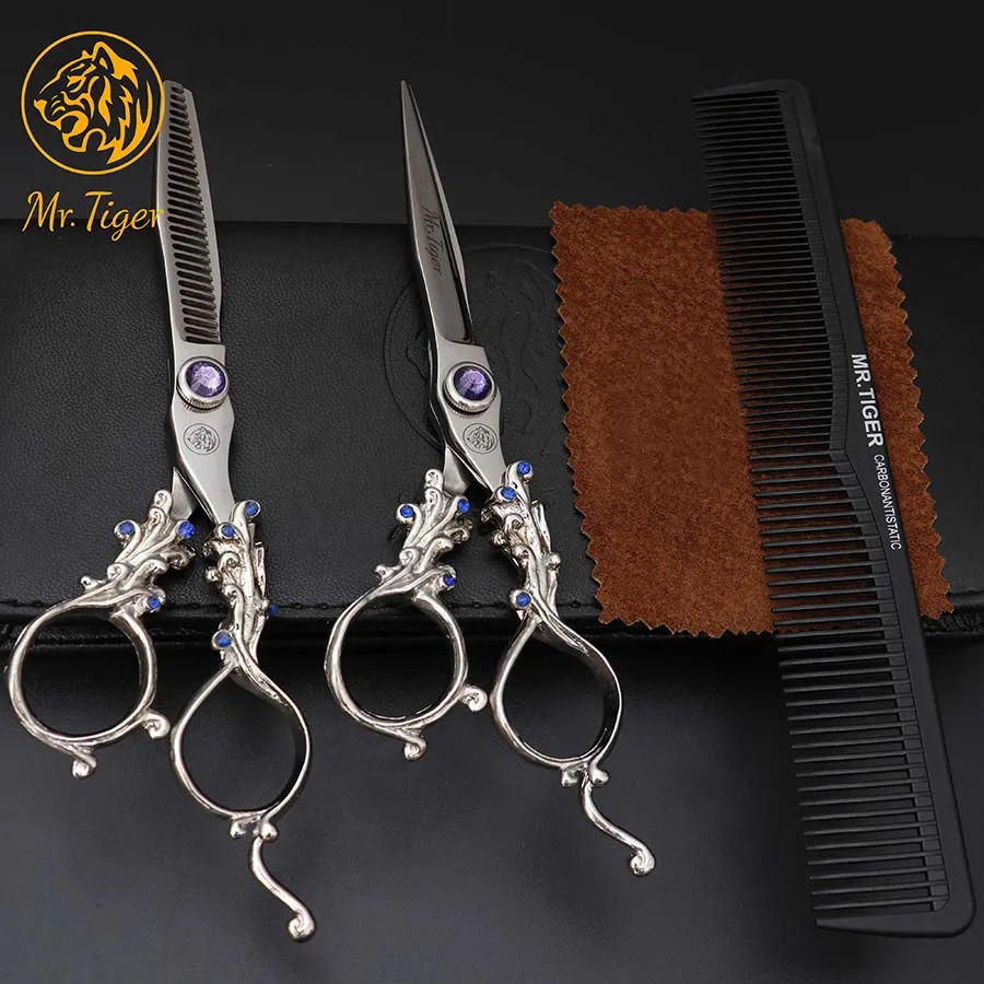 Парикмахерские ножницы для стрижки и филировки 6 0 дюйма|scissors professional|hair scissors