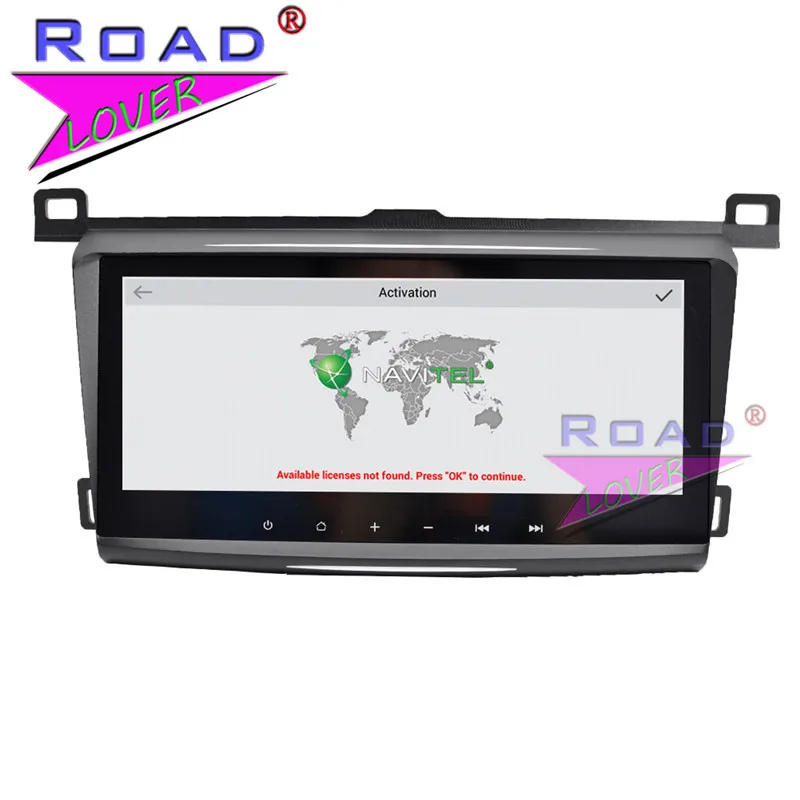 Roadlover Android 7 1 автомобильный медиацентр аудио для Toyota RAV4 2014 Стерео GPS Naviagtion