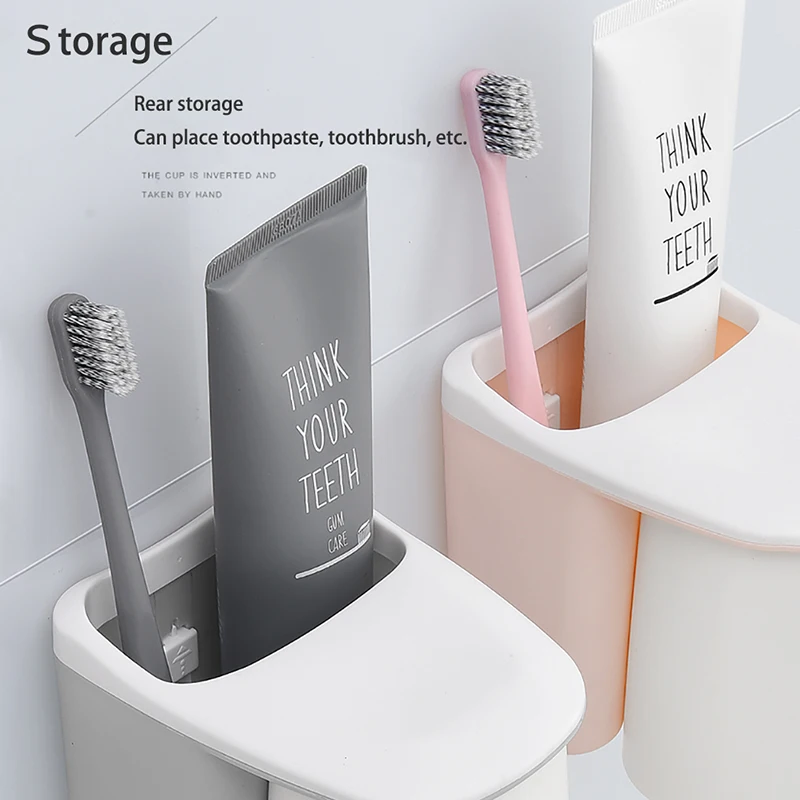 Набор Магнитных чашек ONEUP для полоскания рта держатель зубной пасты и щетки