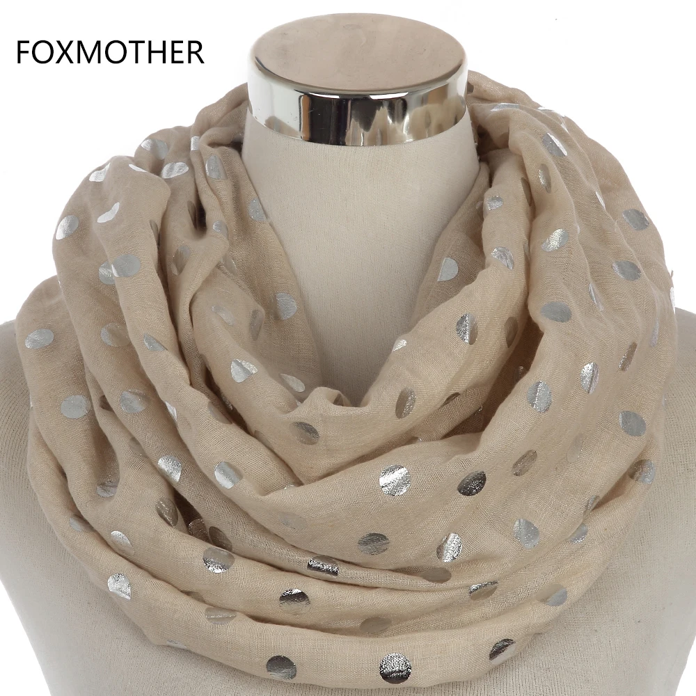 Женский шарф FOXMOTHER модный темно синий розовый черный женский кольцо|scarf for women|ring