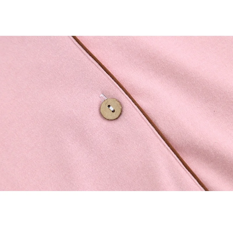 Пижама женская трикотажная хлопковая с буквенным принтом|women pajamas|pajamas couplehome clothes |