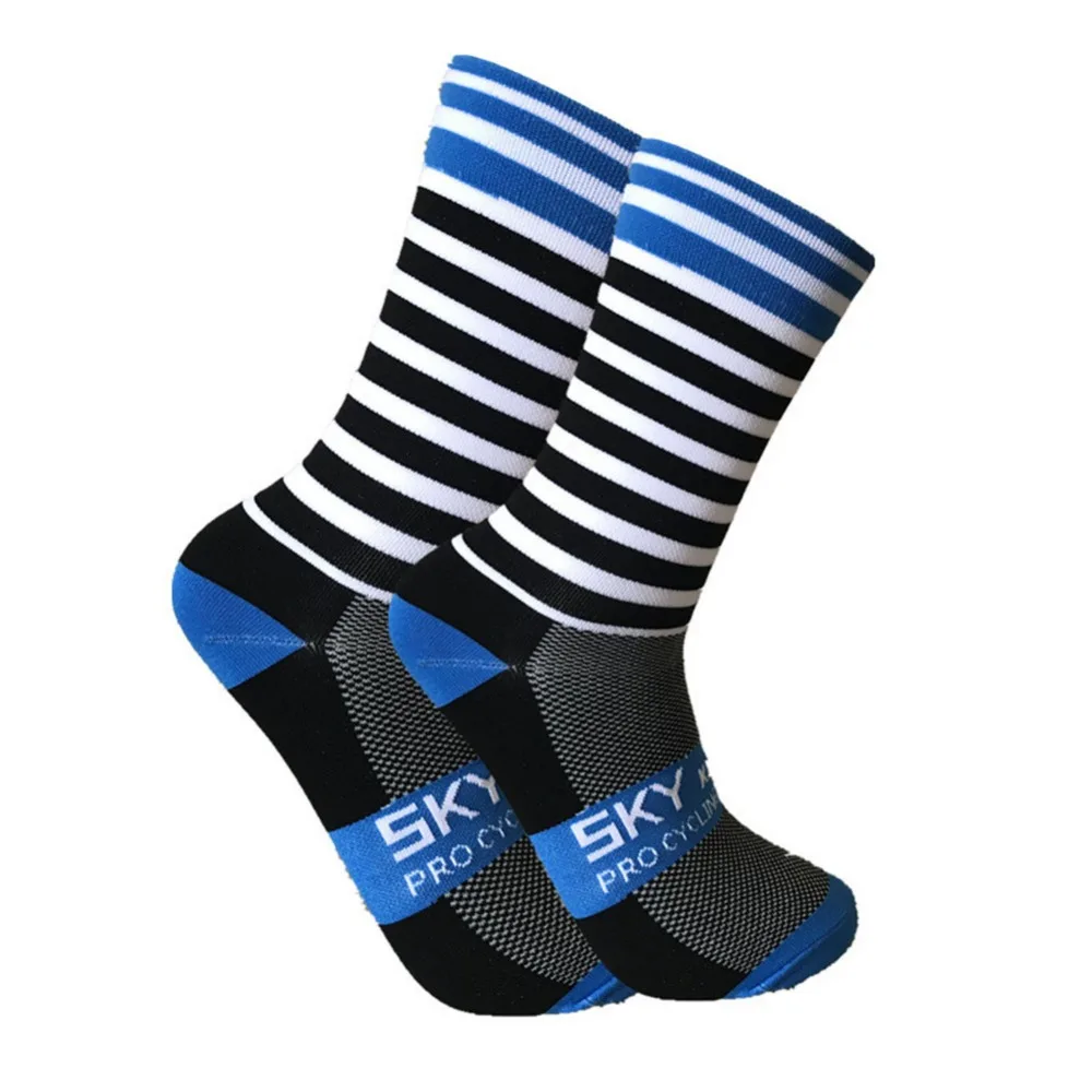 Мужские велосипедные носки для езды на велосипеде спортивные бега дышащие