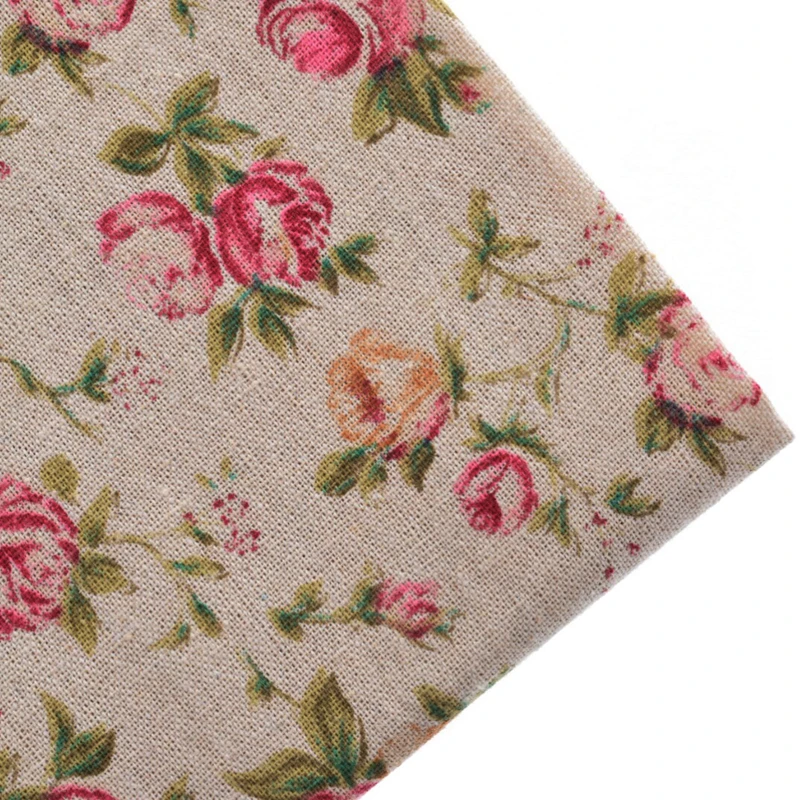 

Cotton Linen Fabric Tilda For Handmade Hometextile Sewing For Patchwork Cloth For Dress Sofa Shirt Sheet Material Half Yard