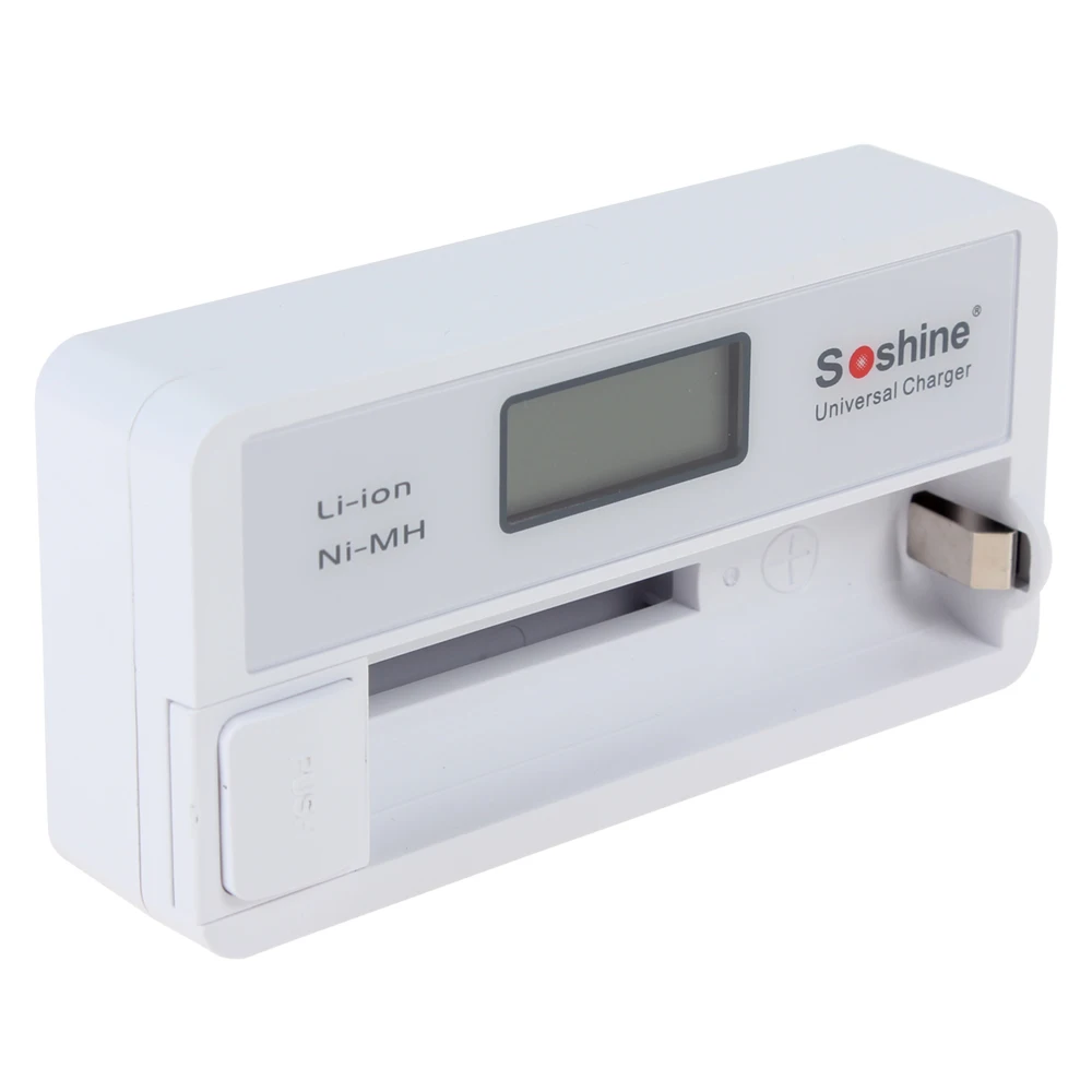 Soshine H2 H4 интеллектуальное литиевое ЖК-зарядное устройство для 18650 26650 16340 Li-ion/AA AAA Ni-MH/LiFePO4 9V батарея Haiyan