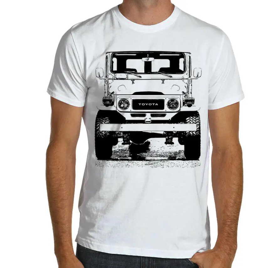 Модная мягкая хлопковая футболка унисекс Toyo Fj40 Land Cruiser 40 2019|Мужские футболки| |
