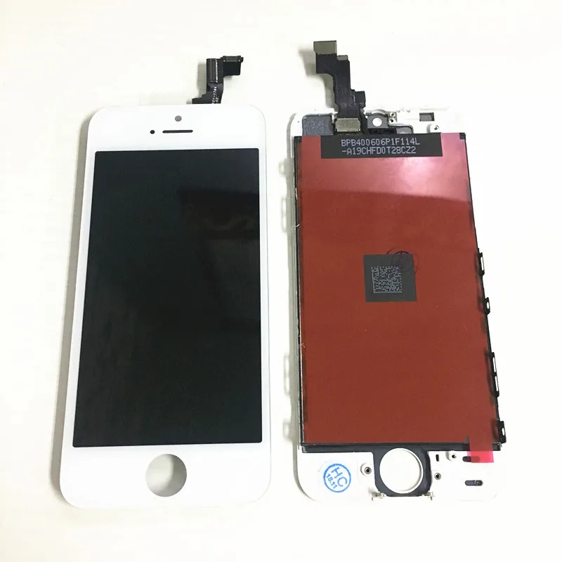 100% протестированный AAA качественный ЖК дисплей для iphone5S + сенсорный экран