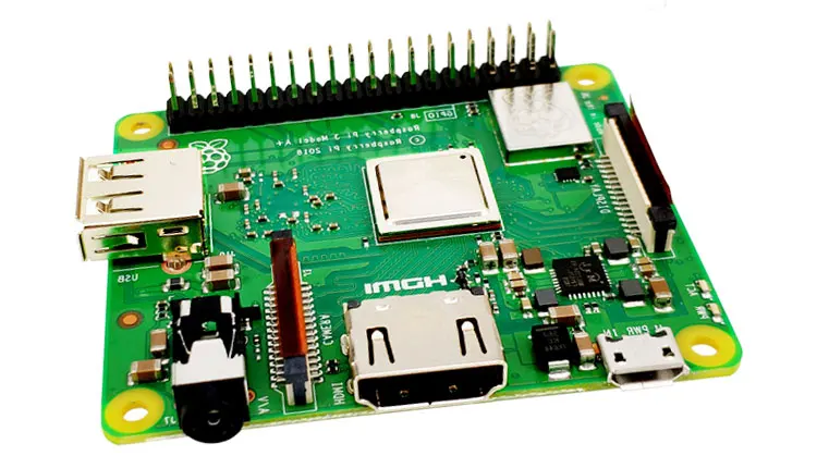Raspberry Pi 3 Модель A+ Plus Pi 3A+ с 2,4G и 5G WiFi 4,2 Bluetooth 4 ядра 1,4G cpu