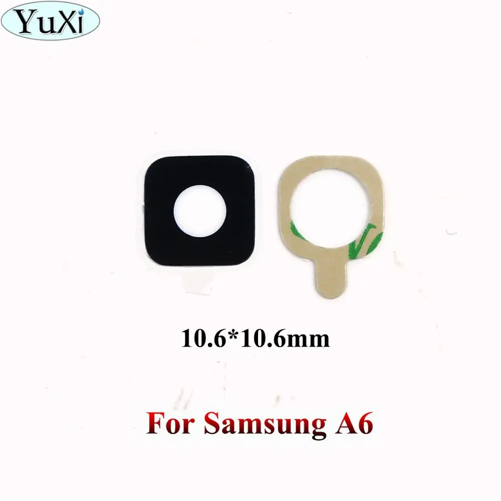 Юйси для samsung Galaxy A3 A5 A7 A310 A6 A8 плюс A8 A9 звезда C5 C7 C9 Pro Камера кольцо объектива Стекло+ Стикеры