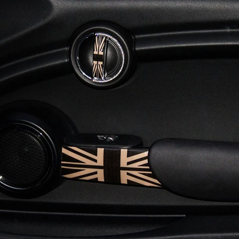 4 шт. автомобильные 3D наклейки для стайлинга обмотка внутренней дверной ручки