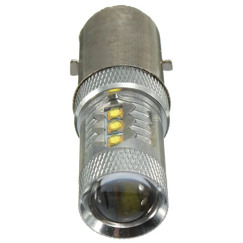 JX LCLYL 12V BA20D H6 80 Вт светодиодный головной светильник тумана DRL лампы велосипеда