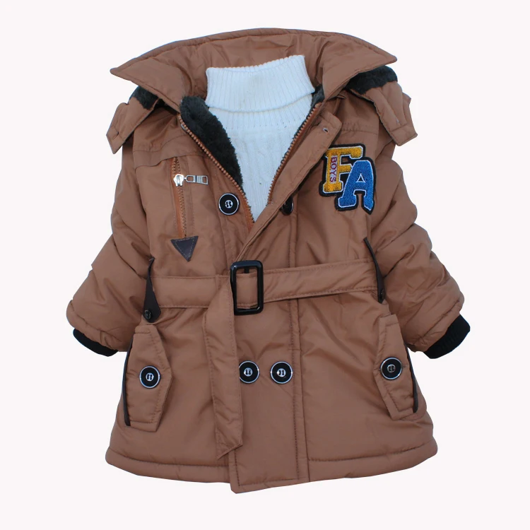 Kids Boys Winter cotton padded clothes 2013 new children trench coat jacket special E25 boy | Мать и ребенок