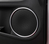 accessories chrome door stereo speaker collar cover trim ring surround for honda vezel hr v 2014 2015 2016