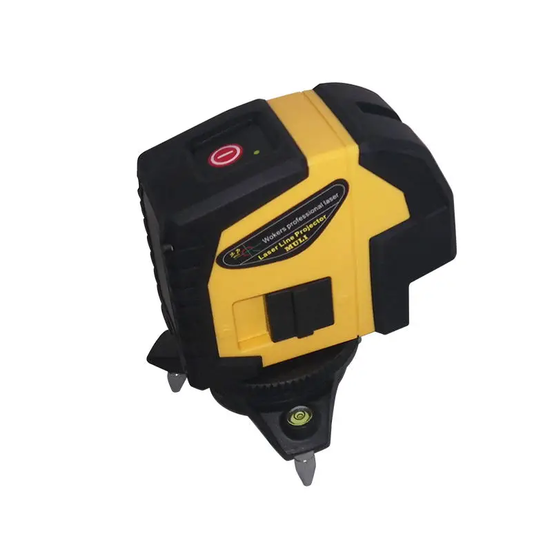 Миниатюрный двухлинейный лазерный уровень muli с перекрестными линиями