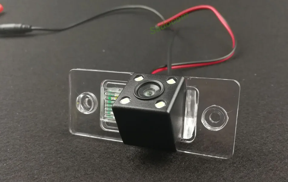 Автомобильная HD CCD камера заднего вида с ночным видением для VW Touareg Passat Tiguan Polo Santana