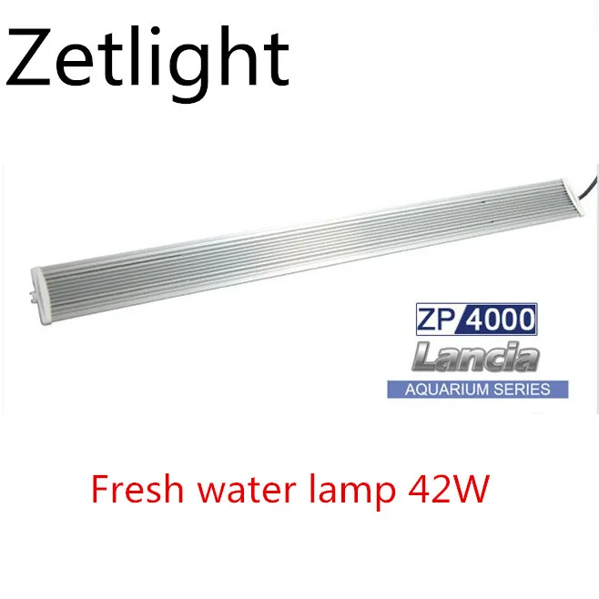 42W freshwater 110~ 220V Zet светильник, морские коралловые лампы, Коралловая лампа, ZP-4000, светодиодный светильник для аквариума, светильник для аквариума, Коралловая лампа, лампа для растений - Цвет: 42W freshwater