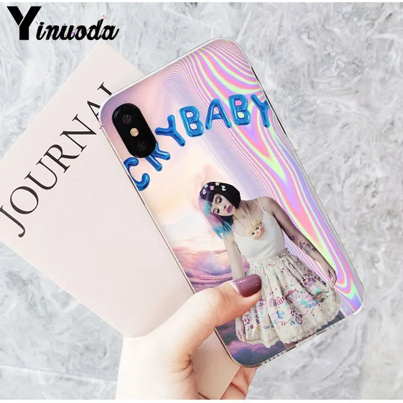 Yinuoda Мелани Мартинес Cry baby узор ТПУ мягкий чехол для телефона для Apple iPhone 8 7 6 6S Plus X XS MAX 5 5S SE XR мобильные телефоны - Цвет: A7