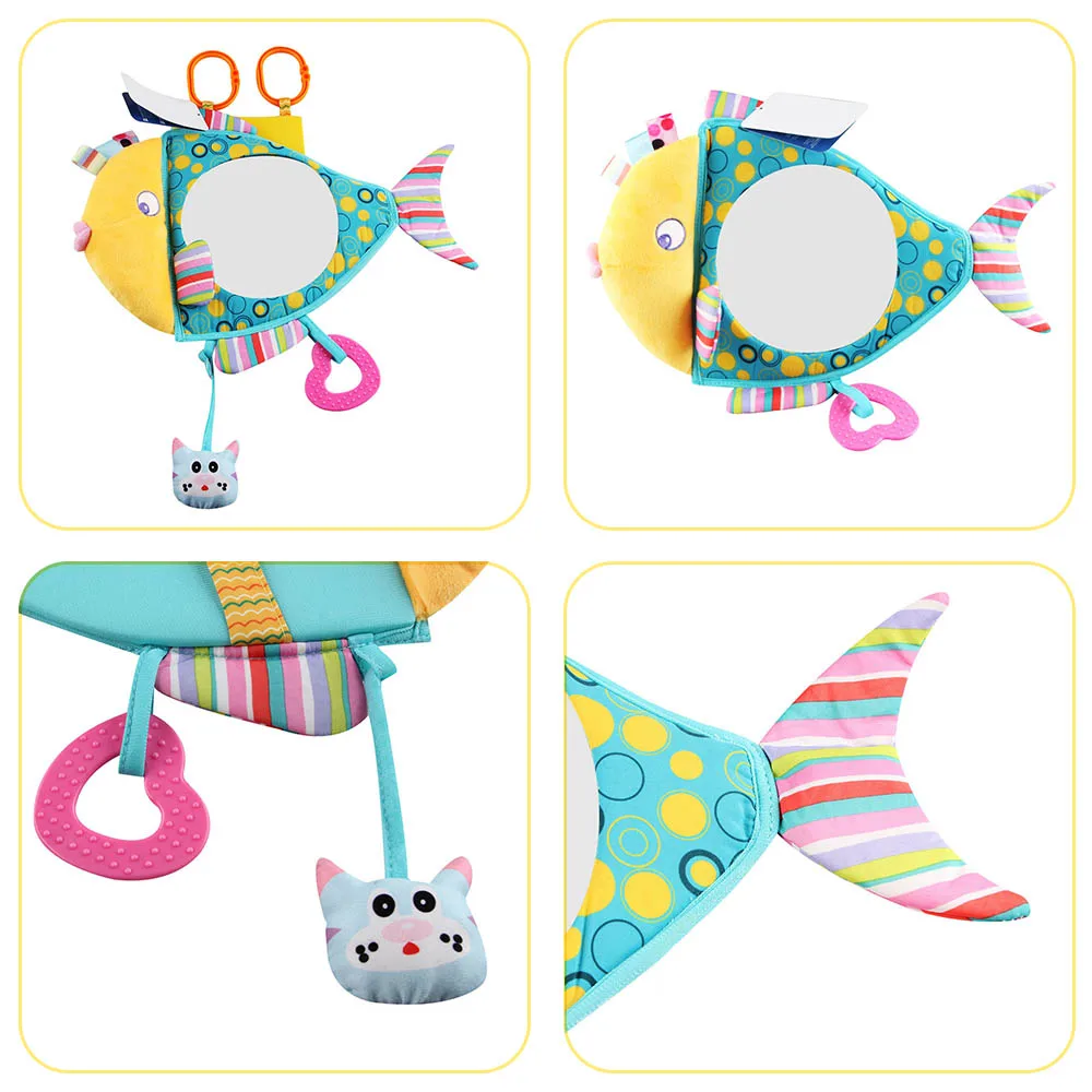 Baby Car Mirror Acrylic Suction Back View Rearview Rear Ward Facing Kids Infant Auto Safety Accessories Dropshiping | Автомобили и