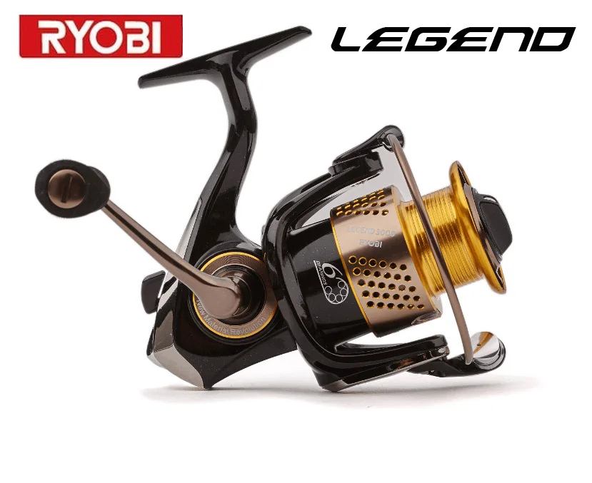 Рыболовная катушка RYOBI LEGEND1000-6000 спиннинговая металлическая приманка рыболовное