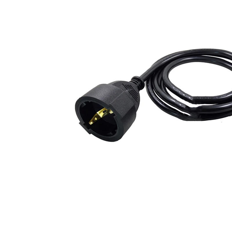 250V 16A Европейский/Пособия по немецкому языку Стандартный Schuko штекер розетка электрическая розетка 3*1,5 мм 1,5 м Мощность кабель-удлинитель