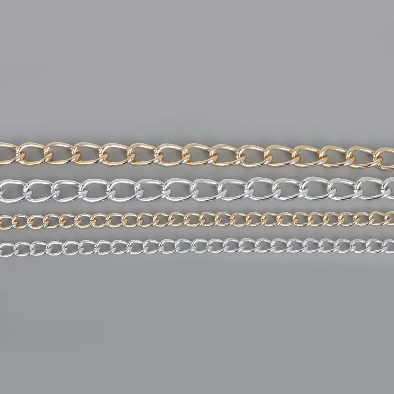 Заводская цена ювелирная цепочка античная серебряная позолоченная алюминиевая