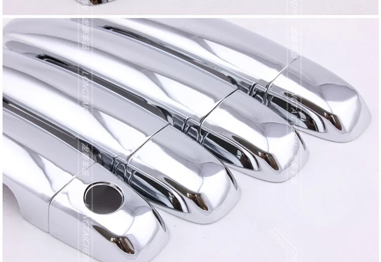 FUNDUOO для Suzuki Splash 2008 2018 Хромированная ручка двери автомобиля + крышка чаши отделка