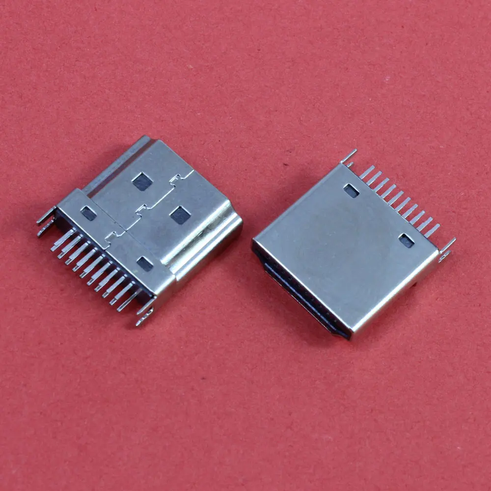 10 шт. HDMI USB 19pin B Тип Мужской Разъем для сиденья разъем 19 pin DIP зарядки Hd 180 градусов