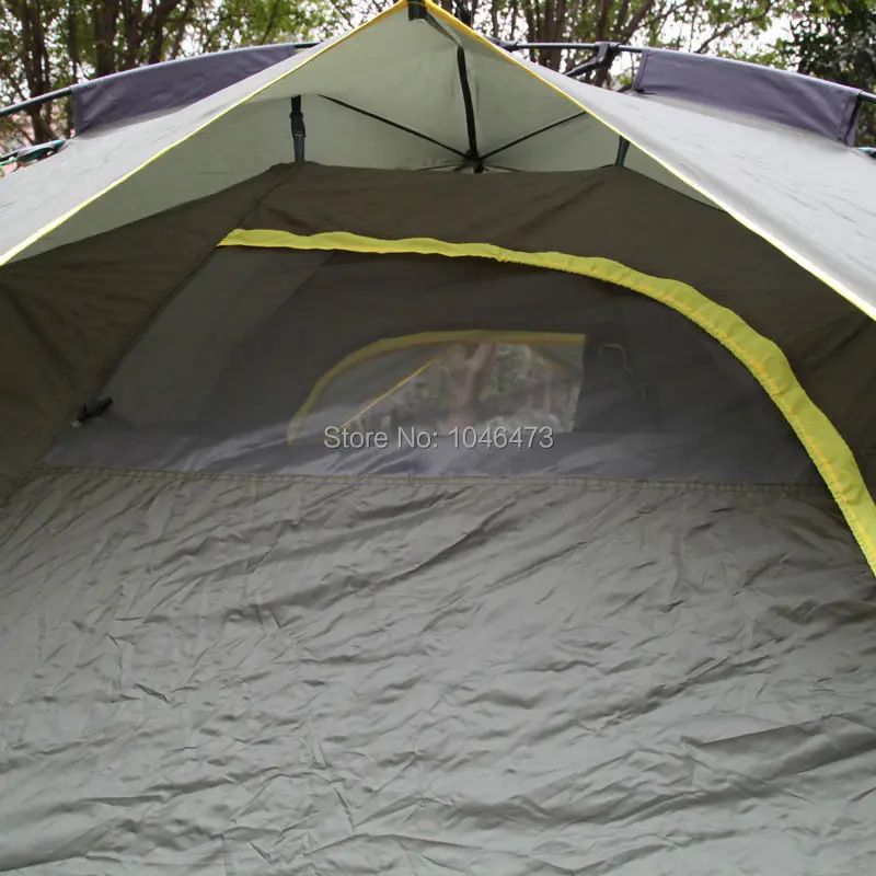 Отдых альпинизмом палатка складной приют 4 чел навес 210D оксфорд