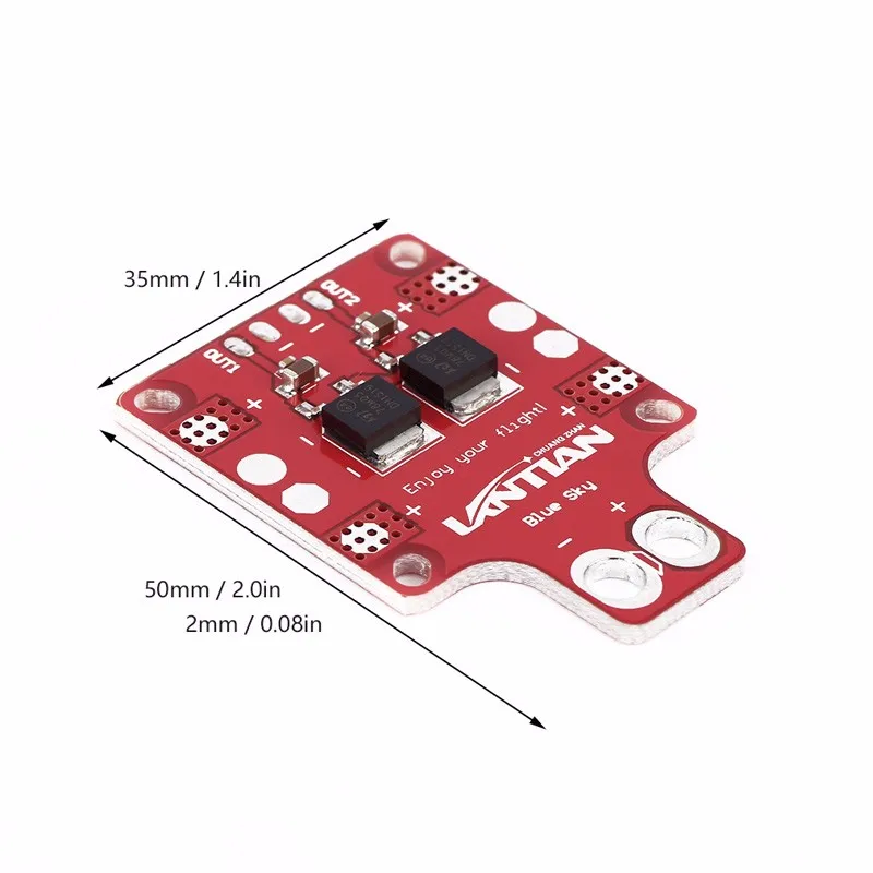 1 шт. XT60 PDB Мощность компонентов доска для рисования 5 V 12 Выход мультикоптера QAV