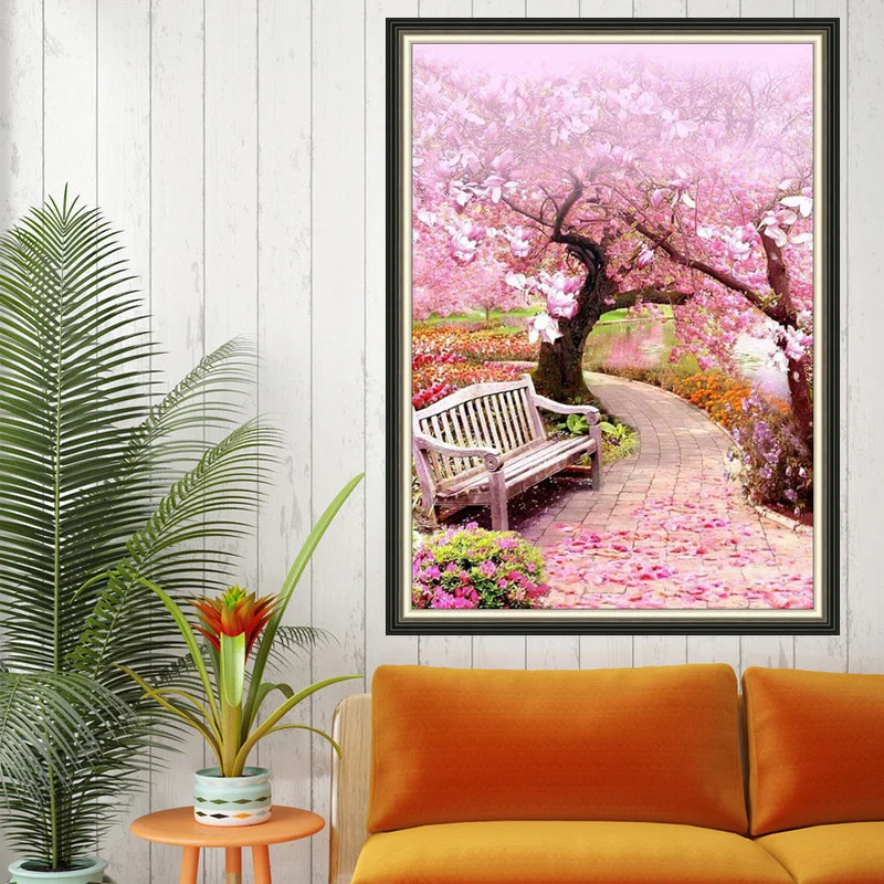 Полный набор для алмазной живописи картин из алмазов мозаика 5D diy домашнее