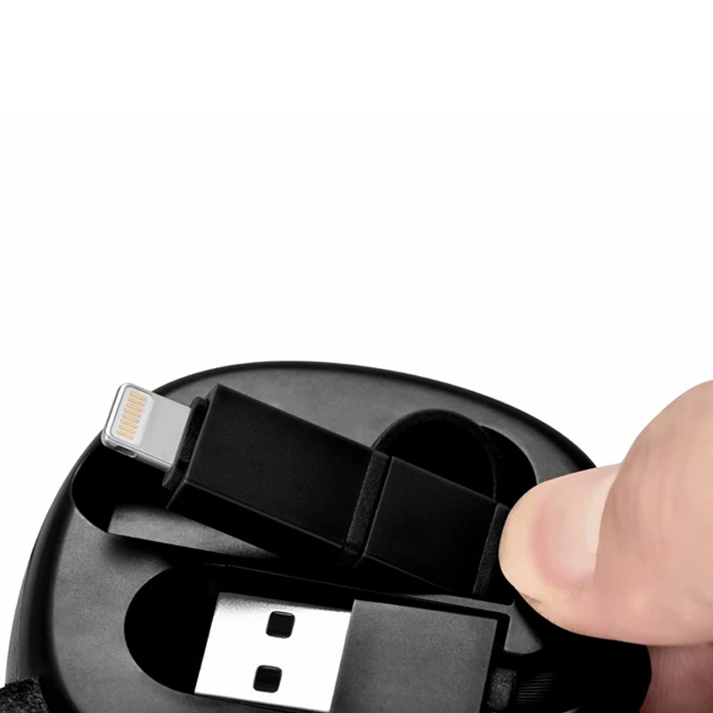 Регулируемый зарядный кабель, Micro+ для Apple type C USB кабель для IPhone XR XS Max X Зарядное устройство usb-кабель зарядный провод шнур с сумкой