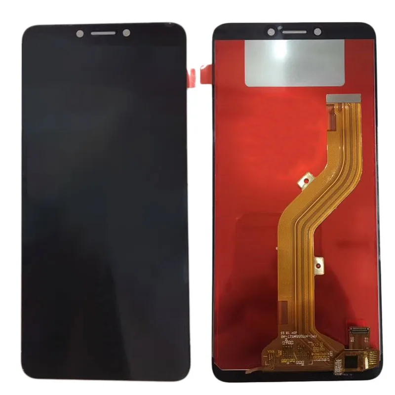 ЖК дисплей для Itel S13 кодирующий преобразователь сенсорного экрана в сборе