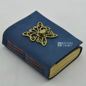 Butterfly Little Brick Handmade Creative Calfskin telephone book, mini Notepad, Diary NOTEBOOK