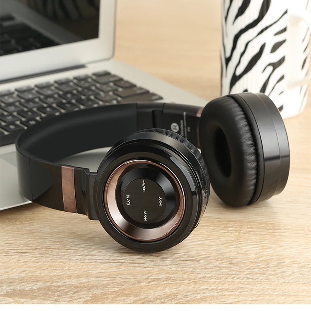 Yakee P6 Bluetooth наушники с микрофоном Беспроводной Поддержка TF карты FM Радио Бас