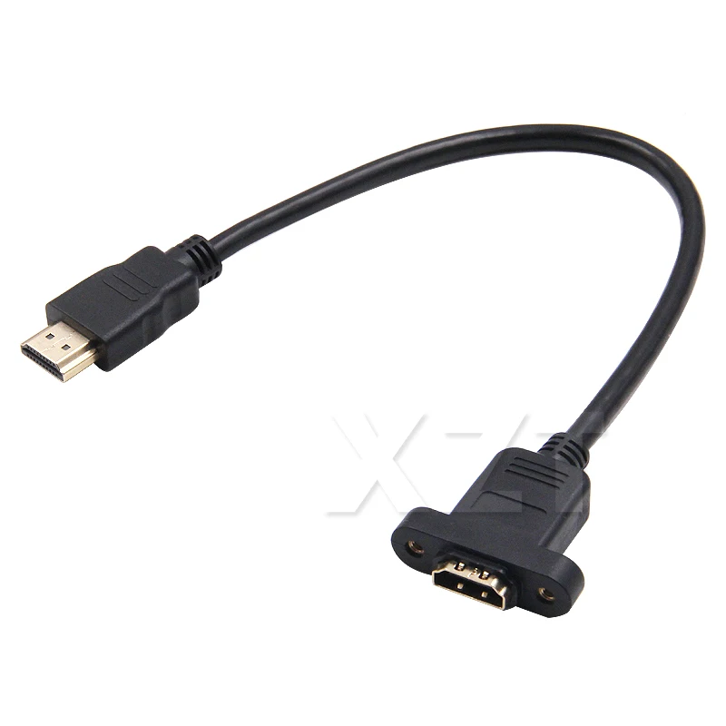 PZ 1 шт. Высокоскоростной HDMI удлинитель Папа мама Ethernet золотой свинцовый