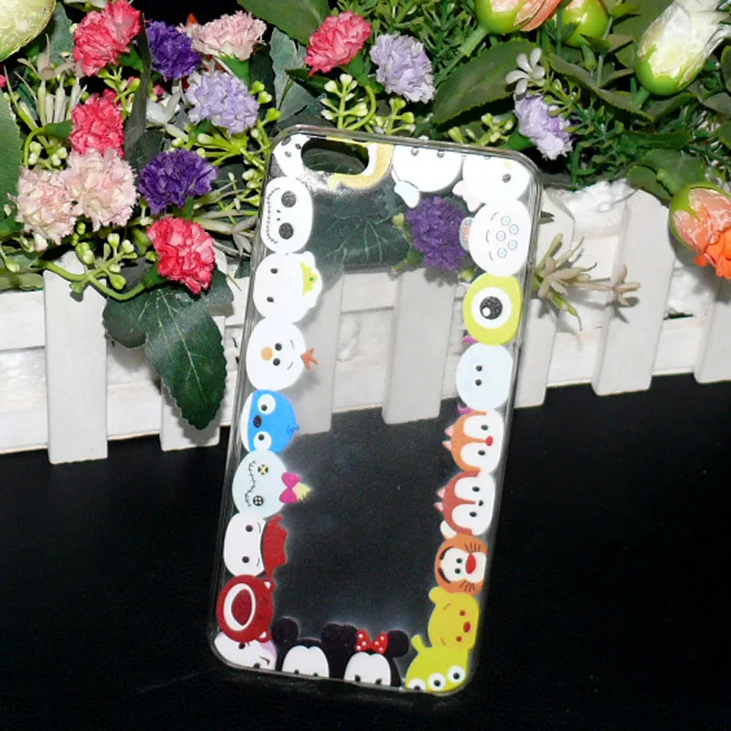 Ультра тонкий мультфильм ТПУ чехол для iPhone 6 плюс ромашка мягкий TPU 6s шеллак гель