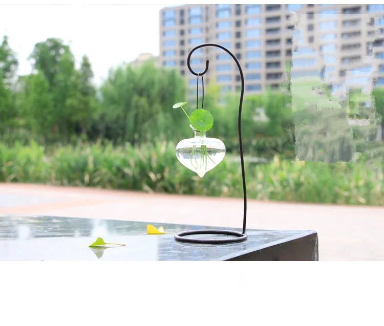 1 шт. прозрачная стеклянная трубка ваза гидропонная декоративное искусство и