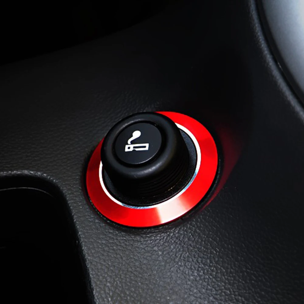 Отделка для прикуривателя автомобиля стикер с кольцом ключей аксессуары Chevrolet