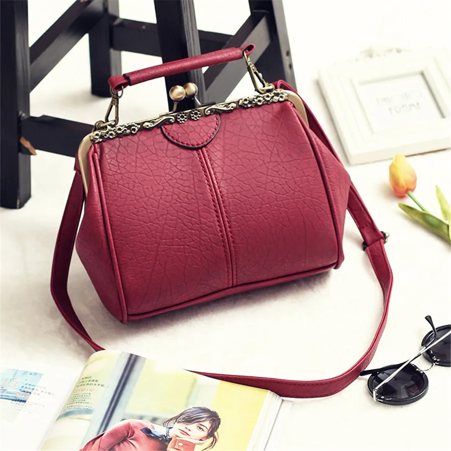 Винтажные сумки YOGOBOR новинка Ретро сумка-тоут из искусственной кожи женские