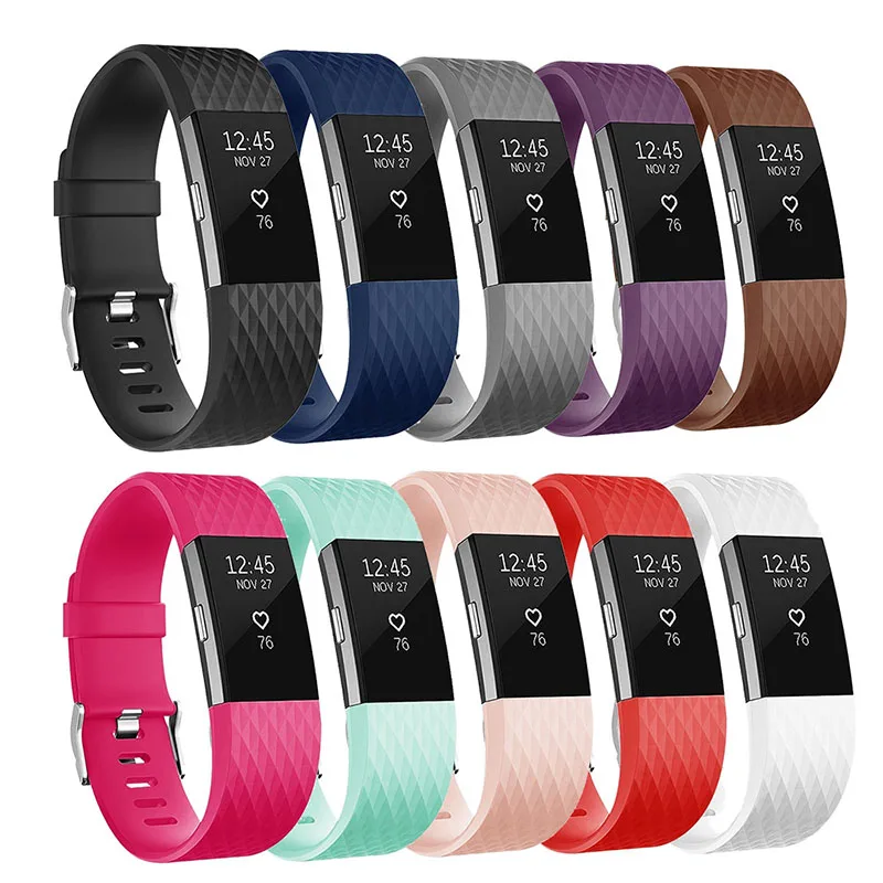 Ремешок для запястья умный силиконовый ремешок Fitbit Charge 2 ремешки